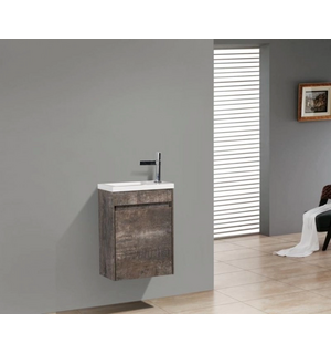 PIETRA MINI База под раковину подвесная, левостороннее исполнение PIETRA MINI-400-1A-SO-PT-L, Stone