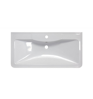 Раковина из литьевого мрамора, 800х455х145, BB800/455-LV-MR-ALR