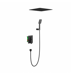 Душевая система Selene SX-2029/03SM black (скрыт.монт.,3-х режимная)