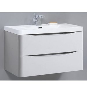 База под раковину подвесная 800x480x450 BelBagno ANCONA-N Bianco Lucido ANCONA-N-800-2C-SO-BL