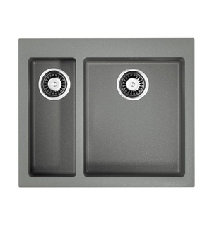 Мойка Bosen 59-2-GR Tetogranit/leningrad grey/4993558