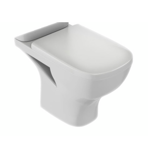 Чаша напольного  унитаза без ободка ,64*34 см, белый STRUKTURA UJX102-00
