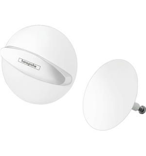 Внешняя часть набора для слива и перелива Flexaplus матовый белый, HG 58185700