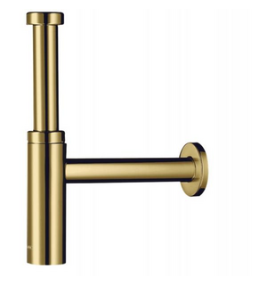 Дизайнерский сифон Flowstar S, полированное золото, HG 52105990