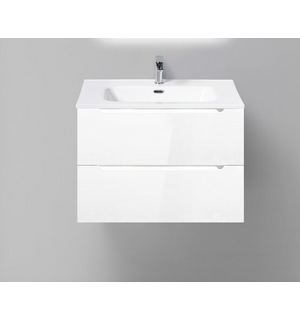 База под раковину подвесная, ETNA Bianco Lucido, 700x455x500, ETNA-700-2C-SO-BL-P