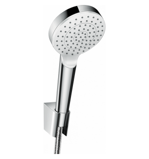 Душевой набор Crometta 1jet EcoSmart 9 л/мин, шланг 125 см, бел/ хром, HG 26568400