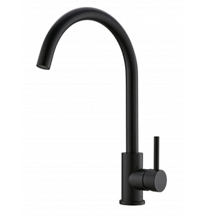 Смеситель для кухни, нержавеющая сталь, чёрный BB-LAM03-2-IN-NERO