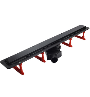 Душевой лоток Confluo Frameless Line 850 Black Matte, 13701322