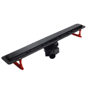 Душевой лоток Confluo Frameless Line 550 Black Matte, 13701319