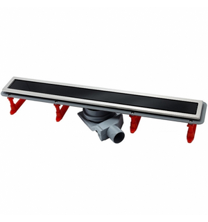 Душевой лоток Confluo Premium Black Glass Line 850, 13000295