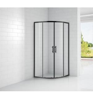 Душевой уголок ECO-O-R-2-100-C-NERO