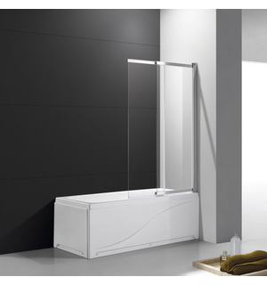Душевая шторка на ванну SLIDER-VF-11-80/150-C-Cr