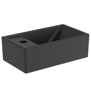 Умывальник Ideal Standard TEMPO E2113V3 37х21 см черный матовый