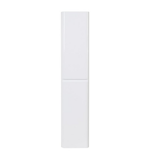 Шкаф подвесной с двумя дверцами с доводчиками двумя полками ALBANO Bianco Lucido 320x320x1600