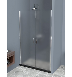 Душевая дверь в нишу UNO-B-2-110-P-Cr BelBagno