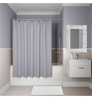 Штора для ванной комнаты Décor 180*200 см полиэстер D22P218i11 Iddis