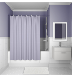 Штора для ванной комнаты Décor 180*200 см полиэстер D26P218i11 Iddis