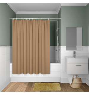 Штора для ванной комнаты Décor 180*200 см полиэстер D27P218i11 Iddis