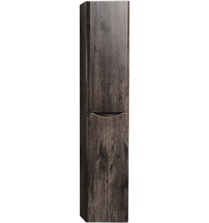 Шкаф подвесной с двумя дверцами с двумя полками правый ANCONA-N Rovere Moro 350x350x1700 BelBagno