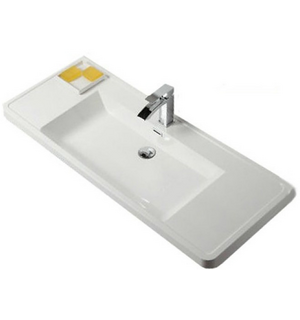 Раковина из искусственного мрамора ENERGIA-N ANCONA-N 1200x480x140 EA-1200-LVB BelBagno