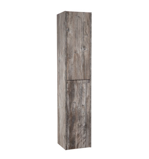 Шкаф подвесной с двумя дверцами двумя полками правосторон. KRAFT Pino Pasadena 330x300x1600 BelBagno