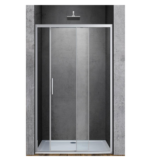 Душевая дверь Soft VDS-3SO130CL, 1300, хром, стекло прозрачное Vincea