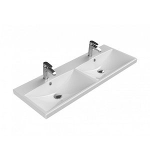 Раковина керамическая двойная MARINO-CER 120x45 BB-0325-120-2-LVB BelBagno