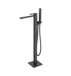 Напольный смеситель для ванны LUCE чёрный LUC-FMT-NERO Belbagno