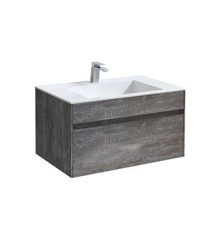 База под раковину Chiara 800 подвесная, 1 выкатной ящик soft-close, G.Stone VMC-2C800GS Vincea