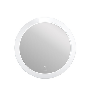 Зеркало LED 012 design 88x88 с подсветкой холодный/теплый cвет круглое KN-LU-LED012*88-d-Os Cersanit