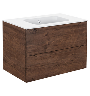 База под раковину Norma 800 подвесная, 2 выкатных ящика soft close, R.Wood VMC-2N800RW Vincea