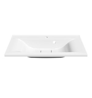 Раковина из искуственного камня, цвет белый VCB-3M800W Vincea
