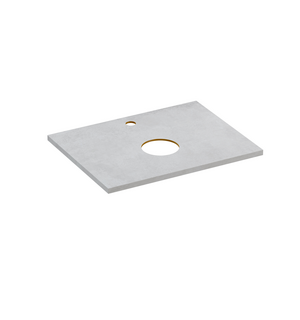 Столешница STONE из керамогранита Balance 60x45x2 серый матовый 64185 Cersanit