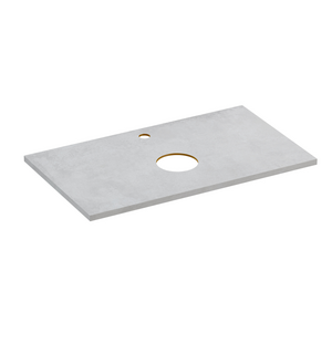 Столешница STONE из керамогранита Balance 80x45x2 серый матовый 64186 Cersanit