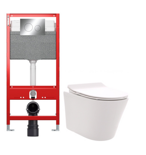 Унитаз + Инсталляция AQM2001302 (TECE9300302+9240921+9380014+AQM2001) AQUAme