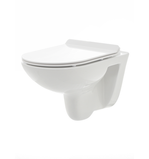 Унитаз подвесной с сиденьем SoftClose, технология смыва Rimless. 530x355x360 AQM2008 AQUAme