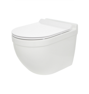 Унитаз подвесной сиденье SoftClose, технология смыва Rimless QUIET, скрытый крепеж AQM2010 AQUAme