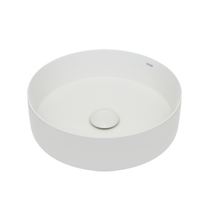 Раковина накладная круглая, цвет белый матовый. 355x355x120 AQM5012MW AQUAme