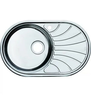 Мойка Suno S SUN77PLi77, полированная, чаша слева, 770*480