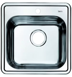 Мойка из нерж стали шелк 485*485 Strit S IDDIS STR48S0i77