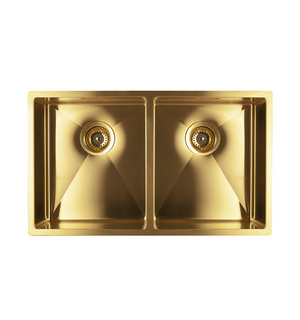 Мойка из нержавеющей стали, матовое золото, 745х440,  Edifice, EDI75B2i77 IDDIS
