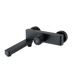 Смеситель для ванны с управлением Push Control черный матовый Slide SLIBLBTi02WA Iddis