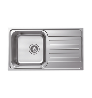 Мойка из нержавеющей стали, шелк, с крылом, 780х440х180, Sound, SND78SDi77 IDDIS