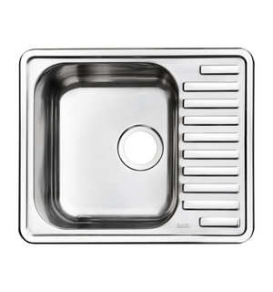 Мойка из нержавеющей стали, шелк, 585х485, Strit S, STR58SDi77 IDDIS