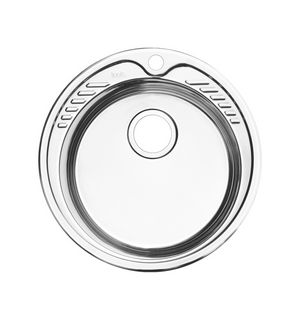 Мойка из нержавеющей стали с выпуском, шелк, D490, Suno S, SUN49S0i77K IDDIS