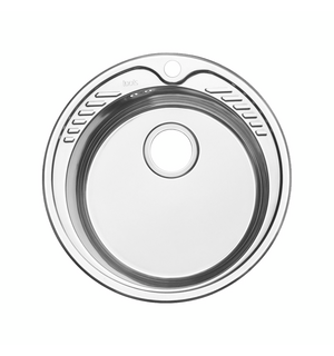 Мойка из нержавеющей стали с выпуском, шелк, D510, Suno S, SUN51S0i77K IDDIS