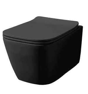 Унитаз подвесной Boca  AZ-2002-MB 520х360х345, Azario