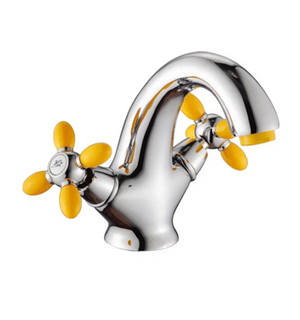 Смеситель для раковины Oliva G331045 Gota Rocio