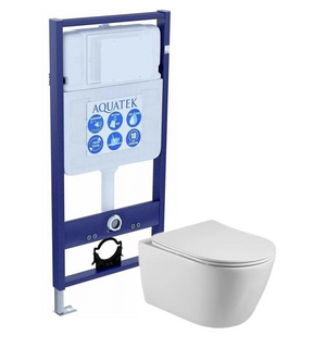 Унитаз с инсталляцией Set AQUATEK БЕТТА Aquatek