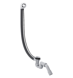 Слив-перелив для ванны Flexaplus скрытая часть 58141180 HANSGROHE